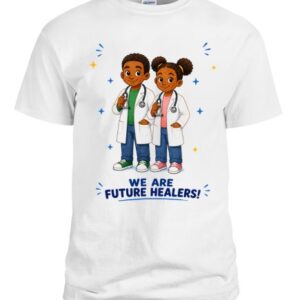 Amani and Jalen T shirt (white)