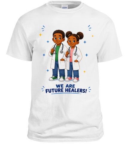 Amani and Jalen T shirt (white)
